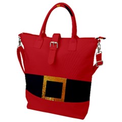 Christmas-acessories,santaclaus Buckle Top Tote Bag by nateshop