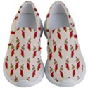 Christmas-background-christmas-stockings Kids Lightweight Slip Ons View1