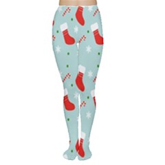 Christmas-pattern -christmas-stockings Tights by nateshop