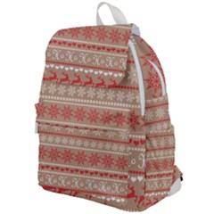 Christmas-pattern-background Top Flap Backpack by nateshop