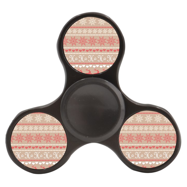 Christmas-pattern-background Finger Spinner