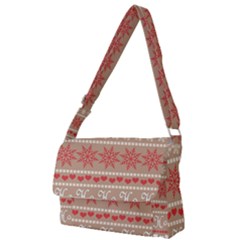 Christmas-pattern-background Full Print Messenger Bag (s) by nateshop