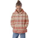 Christmas-pattern-background Kids  Oversized Hoodie View1