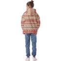 Christmas-pattern-background Kids  Oversized Hoodie View2