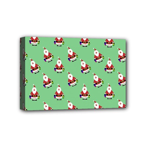 Christmas-santaclaus Mini Canvas 6  X 4  (stretched) by nateshop