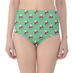 Christmas-santaclaus Classic High-waist Bikini Bottoms by nateshop