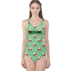 Christmas-santaclaus One Piece Swimsuit by nateshop