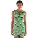 Christmas-santaclaus Wrap Front Bodycon Dress View1