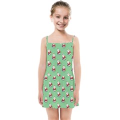 Christmas-santaclaus Kids  Summer Sun Dress by nateshop