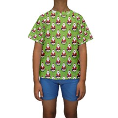 Christmas-santaclaus Kids  Short Sleeve Swimwear by nateshop