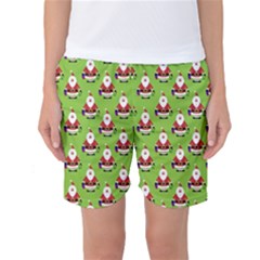 Christmas-santaclaus Women s Basketball Shorts by nateshop