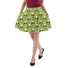 Christmas-santaclaus A-line Pocket Skirt by nateshop