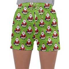 Christmas-santaclaus Sleepwear Shorts by nateshop