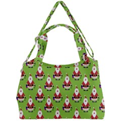 Christmas-santaclaus Double Compartment Shoulder Bag by nateshop