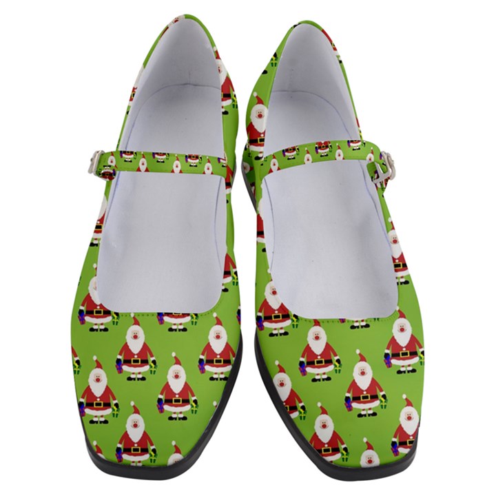 Christmas-santaclaus Women s Mary Jane Shoes