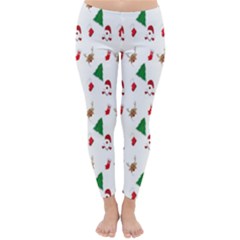 Christmas-santaclaus Classic Winter Leggings by nateshop