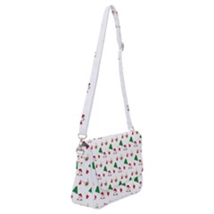 Christmas-santaclaus Shoulder Bag With Back Zipper by nateshop