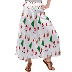 Christmas-santaclaus Satin Palazzo Pants by nateshop