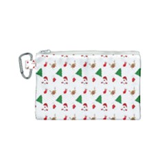 Christmas-santaclaus Canvas Cosmetic Bag (small) by nateshop