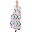 Christmas-santaclaus Half Sleeves Maxi Dress View1