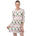 Christmas-santaclaus Mini Skater Shirt Dress View1