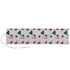 Christmas-santaclaus Roll Up Canvas Pencil Holder (l) by nateshop