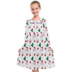 Christmas-santaclaus Kids  Midi Sailor Dress by nateshop