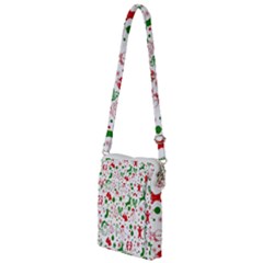 Christmas-seamless-green  Multi Function Travel Bag by nateshop