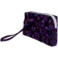 Christmasstars-001 Wristlet Pouch Bag (small) by nateshop