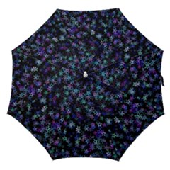 Christmasstars-002 Straight Umbrellas by nateshop