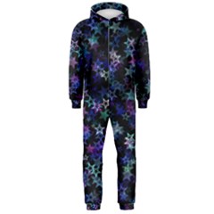 Christmasstars-002 Hooded Jumpsuit (men) by nateshop