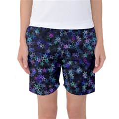 Christmasstars-002 Women s Basketball Shorts by nateshop