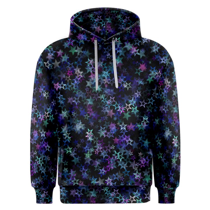 Christmasstars-002 Men s Overhead Hoodie