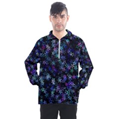 Christmasstars-002 Men s Half Zip Pullover by nateshop