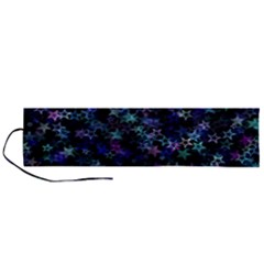 Christmasstars-002 Roll Up Canvas Pencil Holder (l) by nateshop