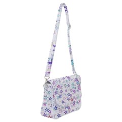 Christmasstars-003 Shoulder Bag With Back Zipper by nateshop