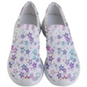 Christmasstars-003 Women s Lightweight Slip Ons View1