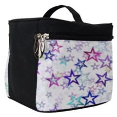 Christmasstars-003 Make Up Travel Bag (small) by nateshop