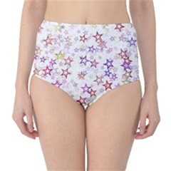 Christmasstars-004 Classic High-waist Bikini Bottoms by nateshop