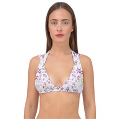 Christmasstars-004 Double Strap Halter Bikini Top by nateshop