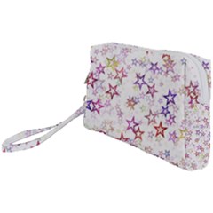 Christmasstars-004 Wristlet Pouch Bag (small) by nateshop