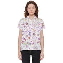 Christmasstars-004 Short Sleeve Pocket Shirt by nateshop