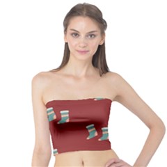 Christmas-stockings Tube Top by nateshop