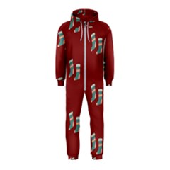 Christmas-stockings Hooded Jumpsuit (kids) by nateshop