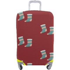 Christmas-stockings Luggage Cover (large) by nateshop