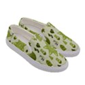 Christmas-stocking-star-bel Women s Canvas Slip Ons View3