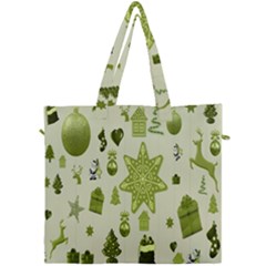 Christmas-stocking-star-bel Canvas Travel Bag by nateshop