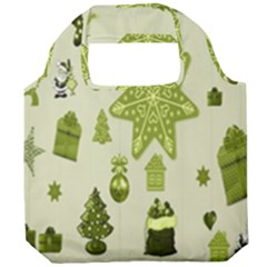 Christmas-stocking-star-bel Foldable Grocery Recycle Bag by nateshop