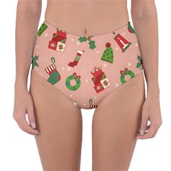 Gifts-christmas-stockings Reversible High-waist Bikini Bottoms by nateshop