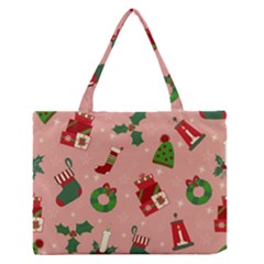 Gifts-christmas-stockings Zipper Medium Tote Bag by nateshop